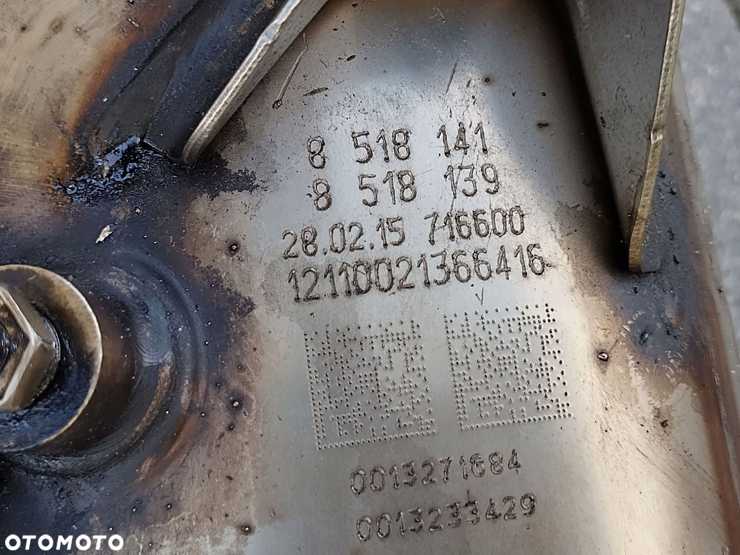BMW 3 GT F34 13-21 2.0 DIESEL N47D20C FILTR CZĄSTEK STAŁYCH DPF 8518141 - 5