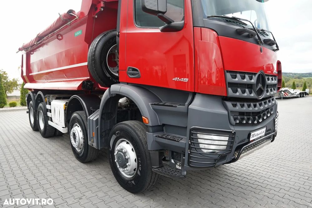 Mercedes-Benz AROCS 4145 / 8x6 / BASCULATOR SPATE / MANUAL / EURO 6 / - 13