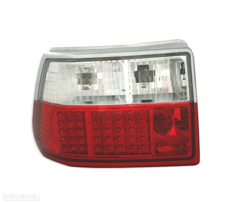 FAROLINS TRASEIROS LED PARA OPEL ASTRA F 91-98 VERMELHO BRANCO - 2
