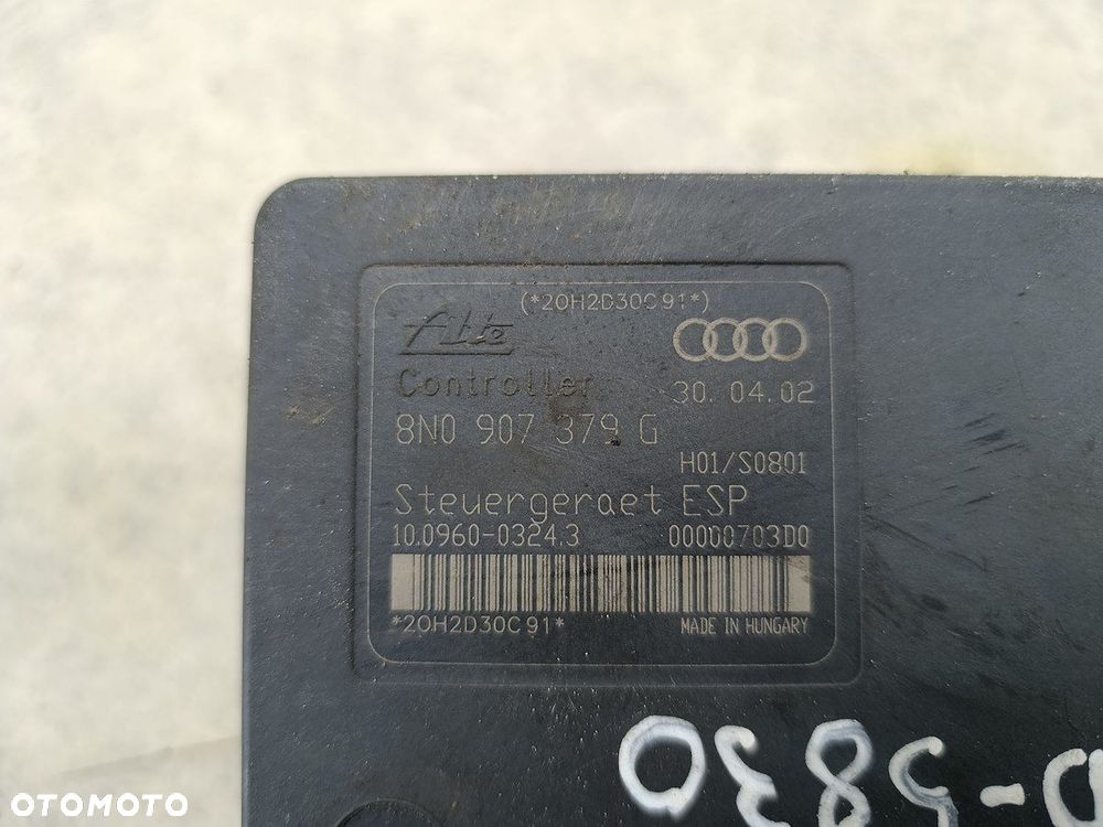 POMPA ABS AUDI TT 8N 8N0614517D 8N0907379G 10.0960-0324.3  ATE 1.8 20V - 8
