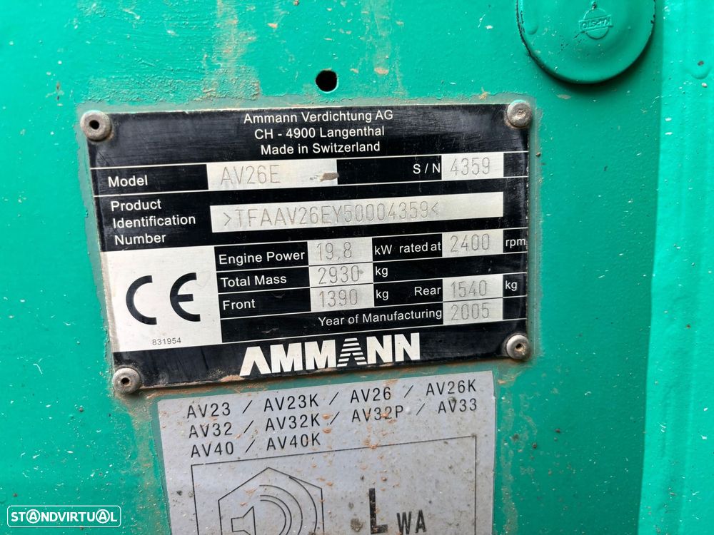 Ammann AV26 AV26 - 13