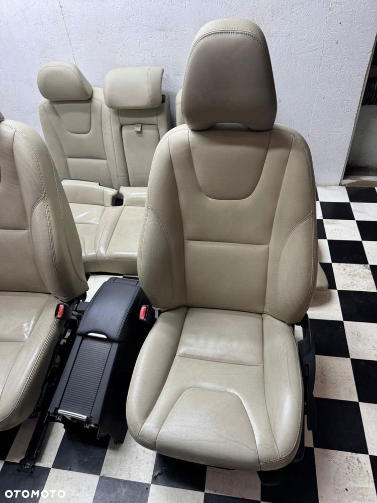 fotel lewy volvo s60 ii 2011-2018 skóra - 1