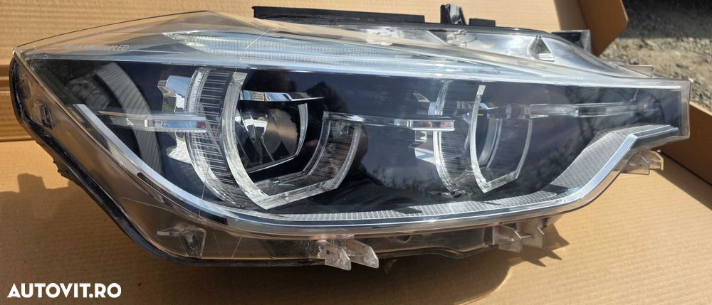 Far dreapta FULL LED Bmw Seria 3 F30 F31 LCI An 2016 2017 / 2018 2019 - 2