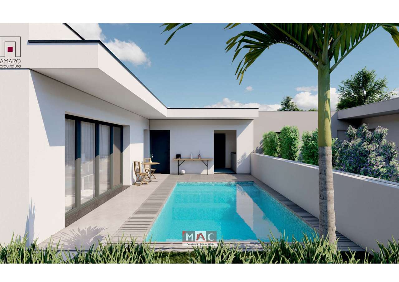 Moradia Bi-familiar T4 Nova com Piscina e Jardim em Azeitão - Grande imagem: 4/8