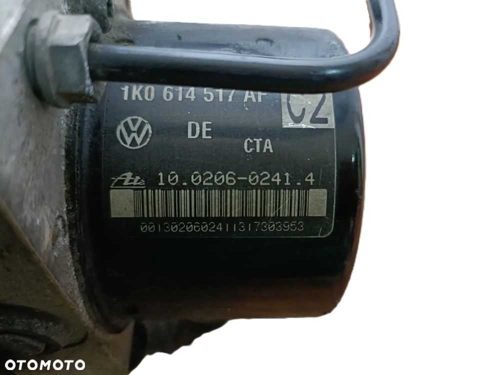 VOLKSWAGEN GOLF V 03-09 r. 1,9 TDI POMPA ABS 1K0907379AC 1K0614517AF + - 5