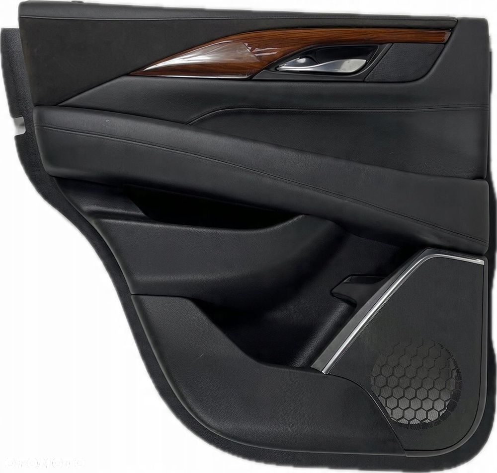 P2 CADILLAC ESCALADE IV 2014 - BOCZEK DRZWI LEWY TYŁ TAPICERKA AZX05895 - 6