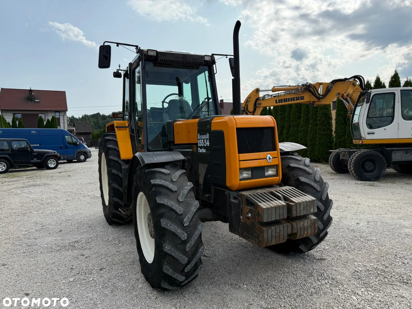 Renault 155.54 CIĄGNIK TRAKTOR / JEDYNIE 4980 MTH / KLIMA / SPROWADZONY / PIĘKNY / ORYGINAŁ / ZADBANY / 1995 ROK / SILNY / 145-14 bb 155-54 bb 120-54 vv 133-54 hh 110-14 hh 110-54 case - 10