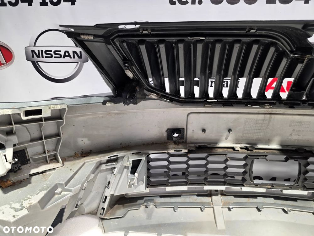 SKODA OCTAVIA III 3 SCOUT 5E0 12- ŁADNY ZDERZAK PRZEDNI PRZÓD , NA SPRYSKI + 4xPDC + GRILL + KRATKA ŚRODKOWA + SPOJLER , NR 5E0807221K , NR AUKCJI NZ1487 - 25