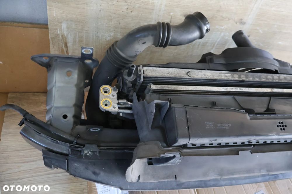 VOLVO V50 C30 S40 II 1.6 2.0 D PAS PRZEDNI BELKA PRZÓD WZMOCNIENIE CZOŁOWE CHŁODNICE KOMPLET KLIMATYZACJI WODY 455-15 - 8