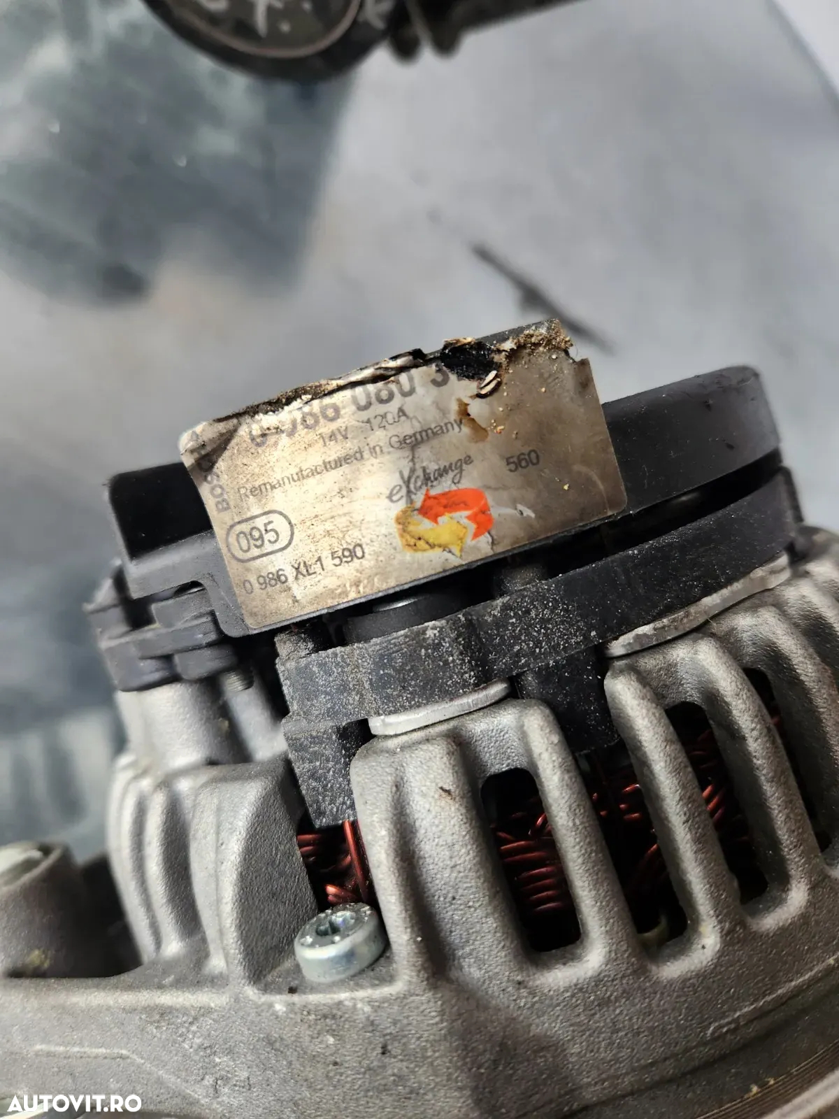 Alternator Opel Zafira B Astra H Vectra C Etc. 1.9 Cdti Testat Cu Factura Si Garantie - 11