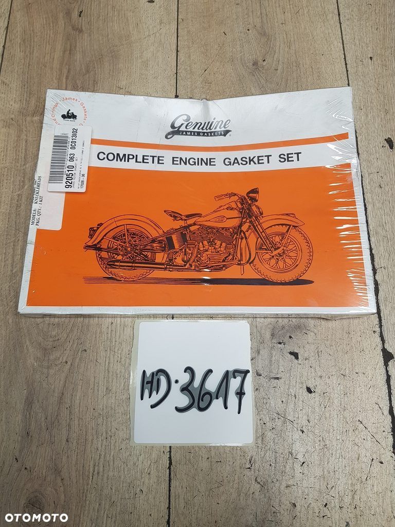 Zestaw uszczelek i uszczelniaczy silnika James Gasket Harley Davidson Knucklehead 36-47 - 1