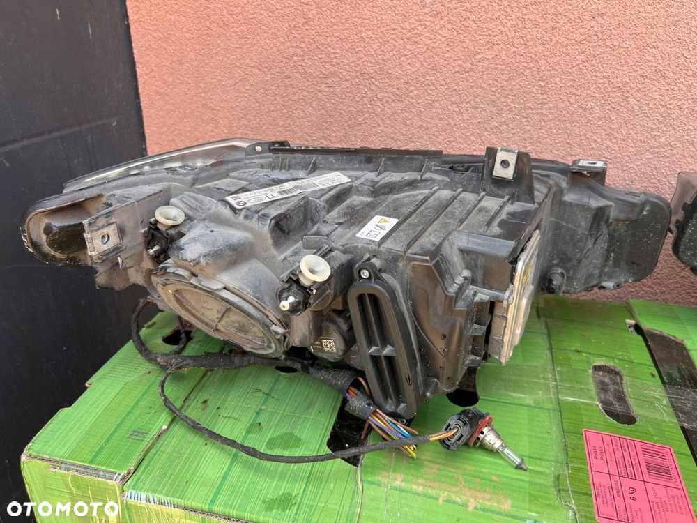 Lampa przednia BMW 3 F30 F31 XENON NIESKRĘTNE KOMPLET EUROPA ORYGINALNE ZKW - 5