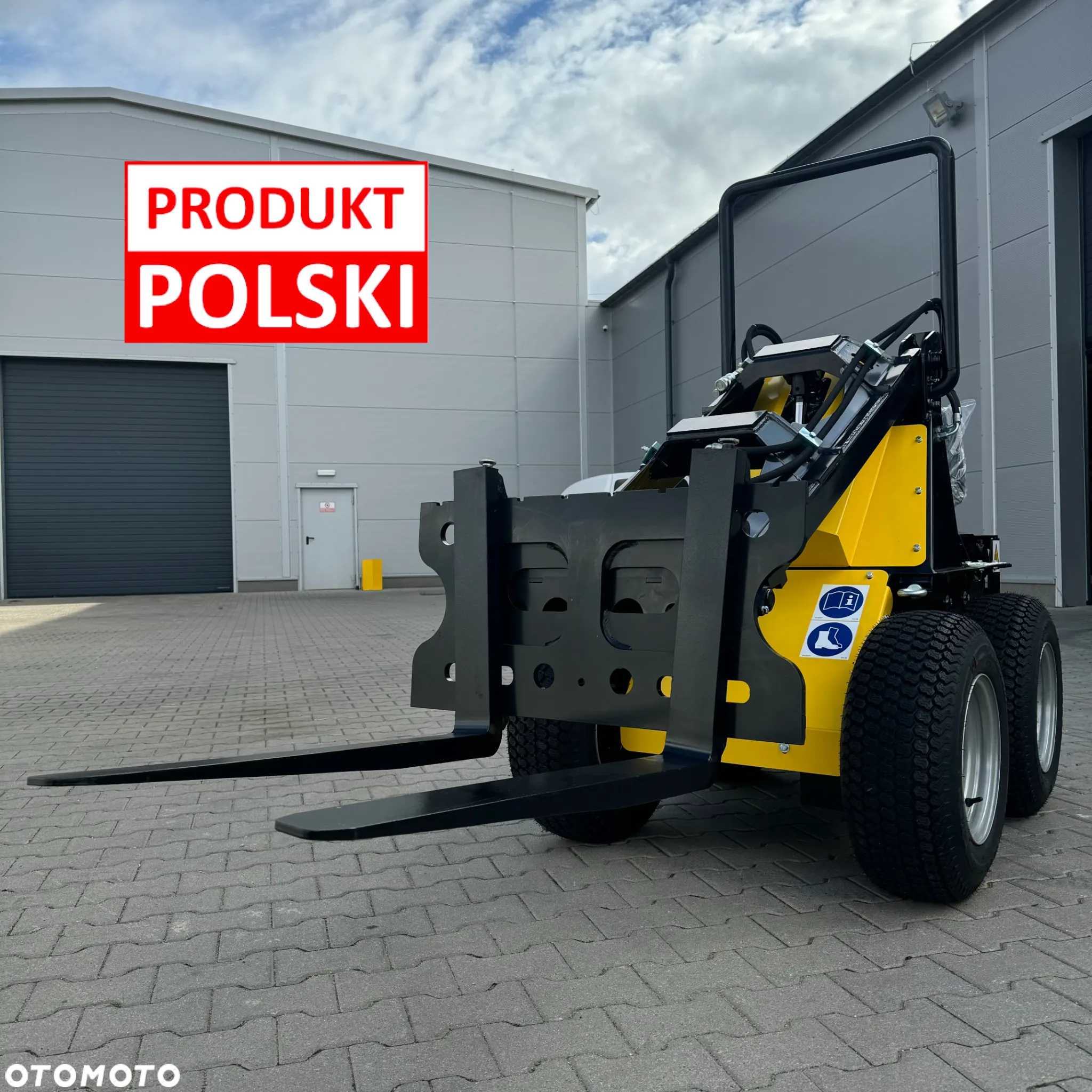 Inny TUR N525 Mini ładowarka Miniładowarka mini-ładowarka Polska produkcja skid steer - 19