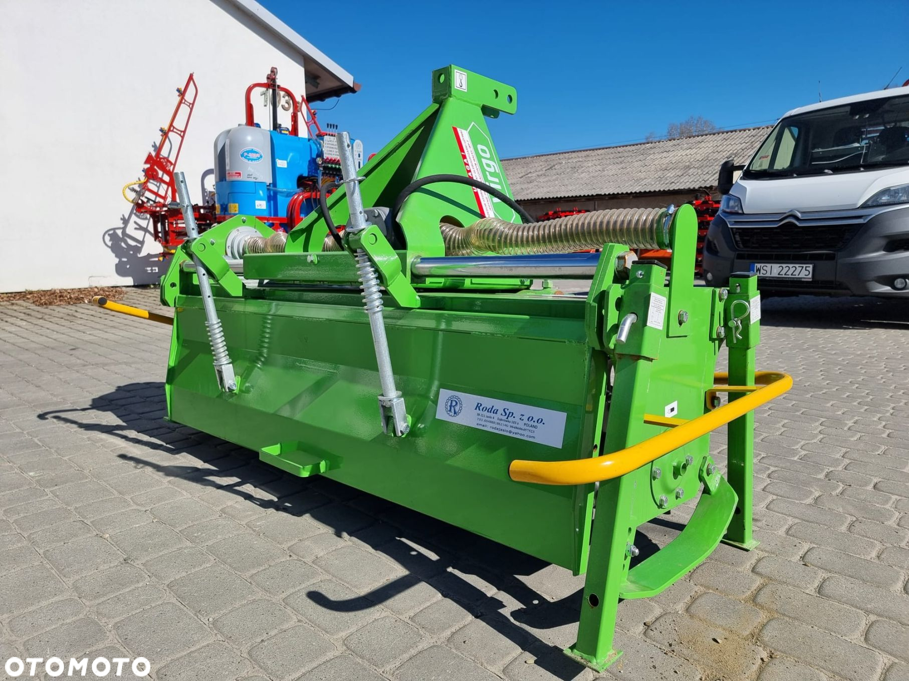 Glebogryzarka Glebogryzałka Virgo z przesuwem hydraulicznym Bomet Strumyk - 3