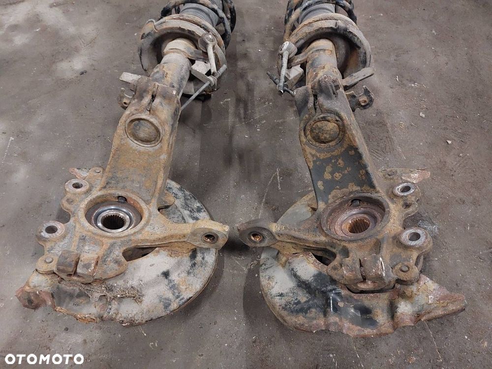 AMORTYZATOR SPRĘŻYNA ZWROTNICA LEWY + PRAWY PRZÓD FORD FOCUS MK3 1.6 TDCI - 6