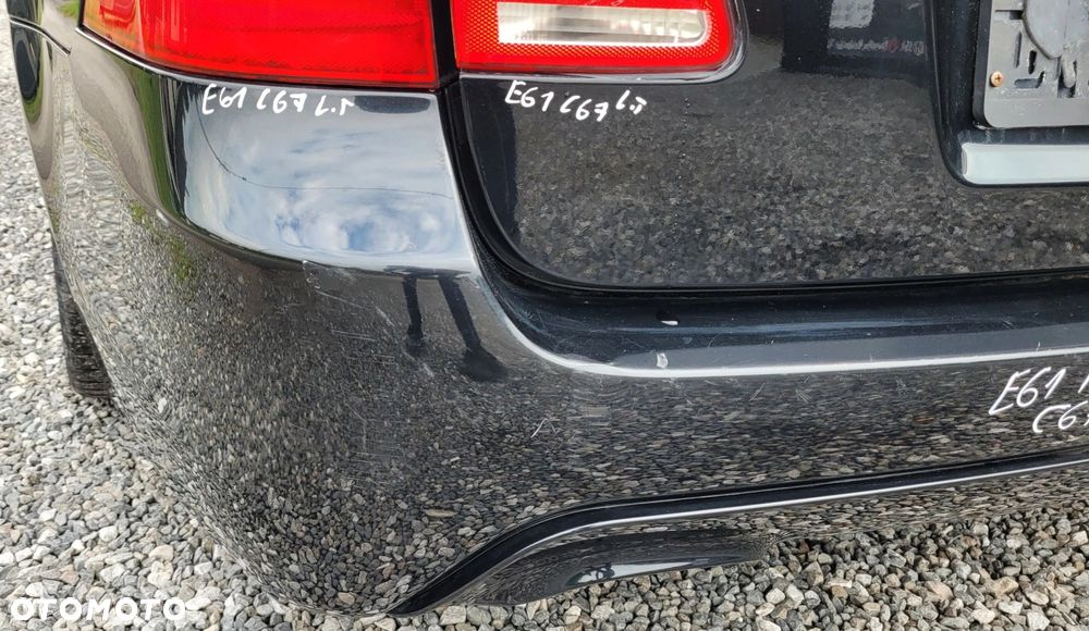 ZDERZAK TYŁ TYLNY BMW E61 M PAKIET 475 BLACK SAPPHIRE C67 - 3