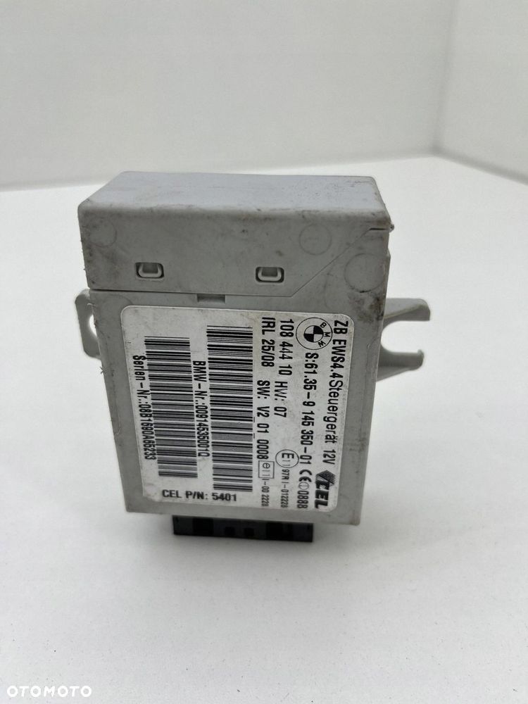 BMW X3 E83 MODUŁ STEROWNIK EWS IV 9145350 - 1