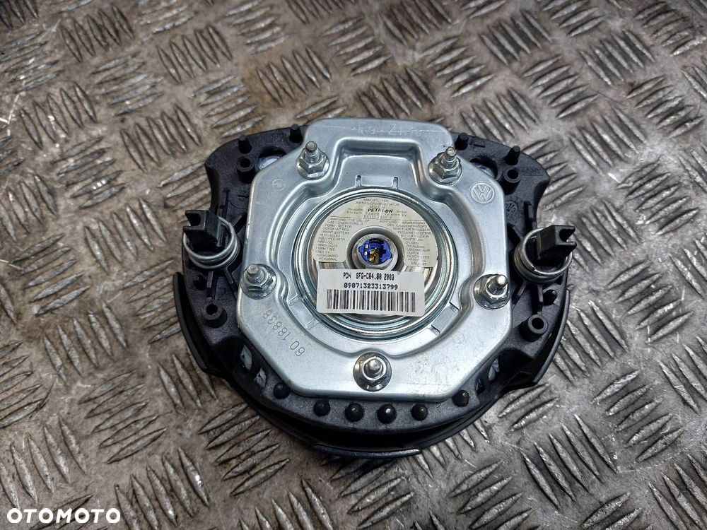 ZESTAW AIRBAG KOKPIT DESKA PASY PODUSZKI MODUŁ POLO IV 3D 6Q4857705J - 6