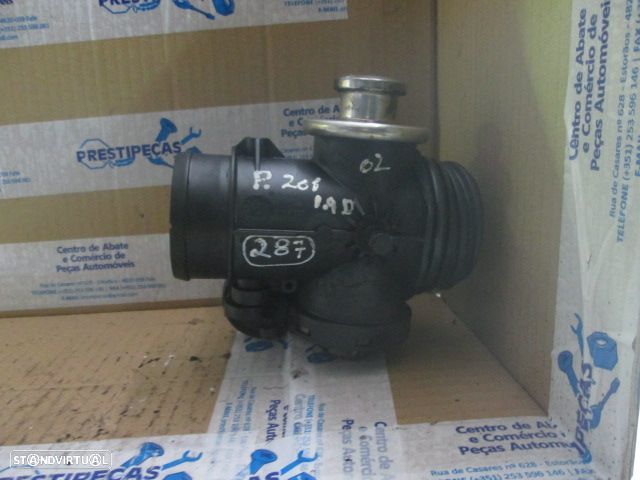 Egr 9636675680 PEUGEOT 206 2002 1.9 D ELECTRICA PEUGEOT 206 2001 1.9D 70CV 3P PRETO ELECTRICA - 1