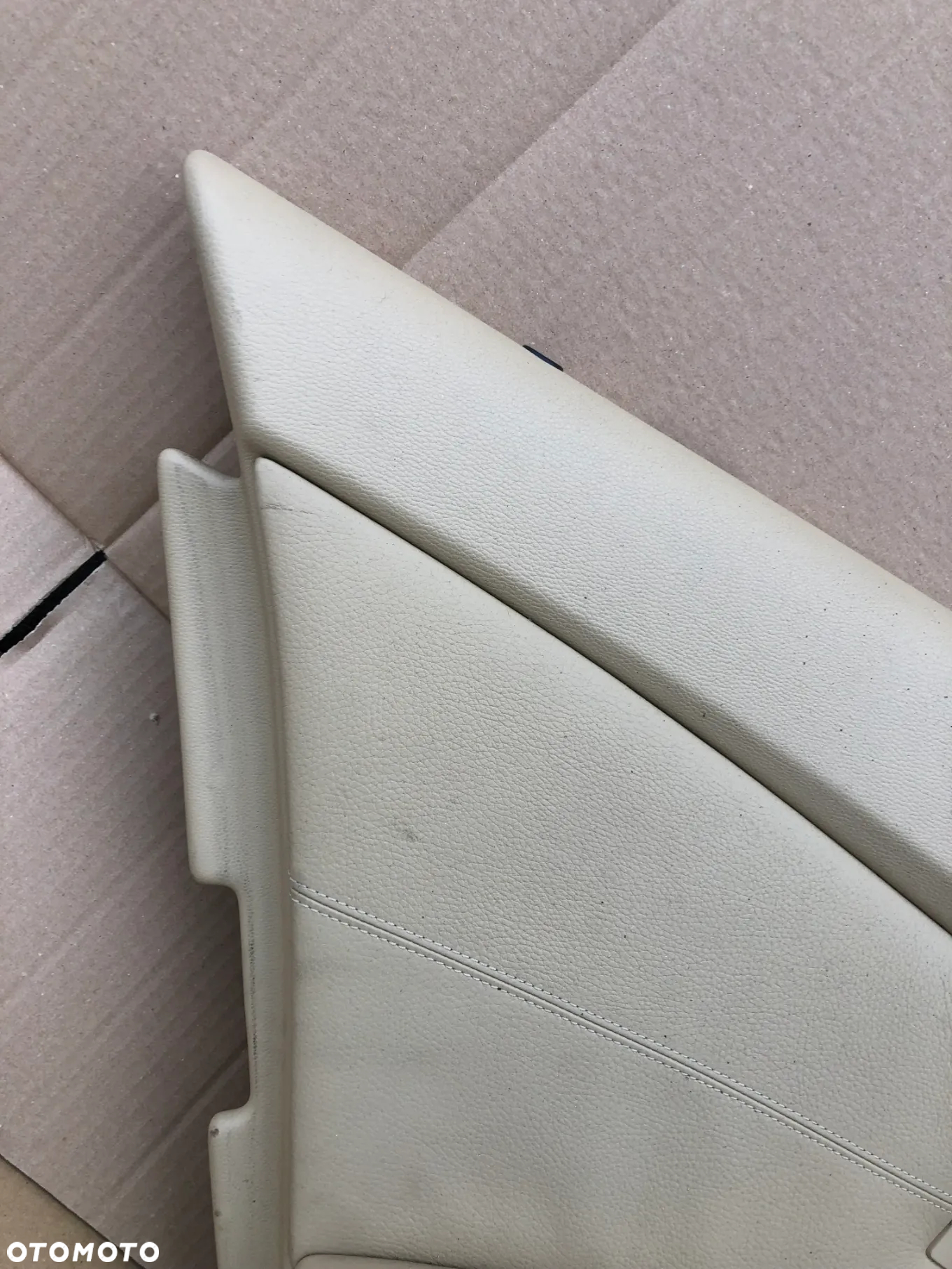 TAPICERKA BOCZEK DRZWI PRZÓD TYŁ PRAWY LEWY BMW E60 BEIGE - 6
