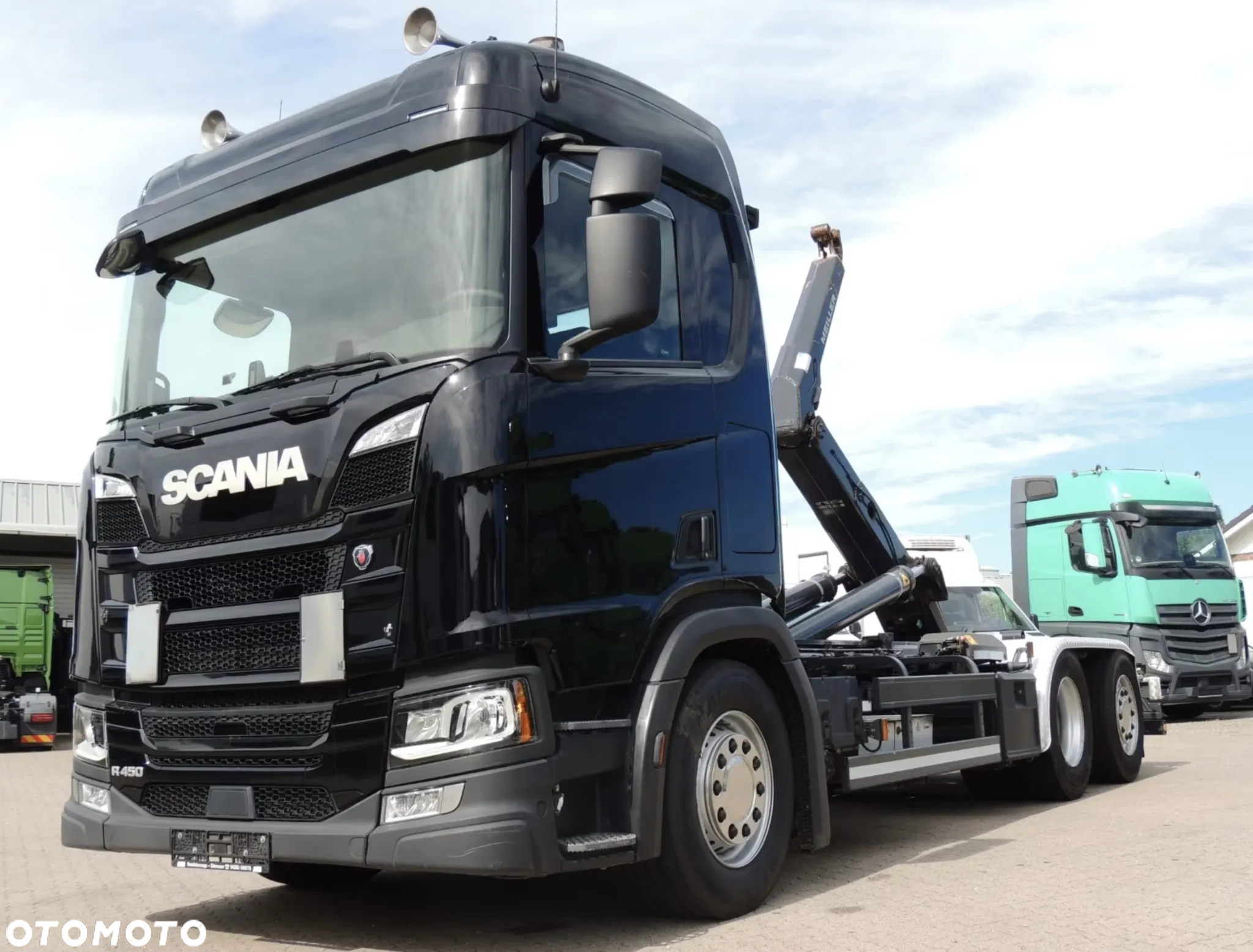 Scania R450 / Meiller Hakowiec / Niemiecki - 3