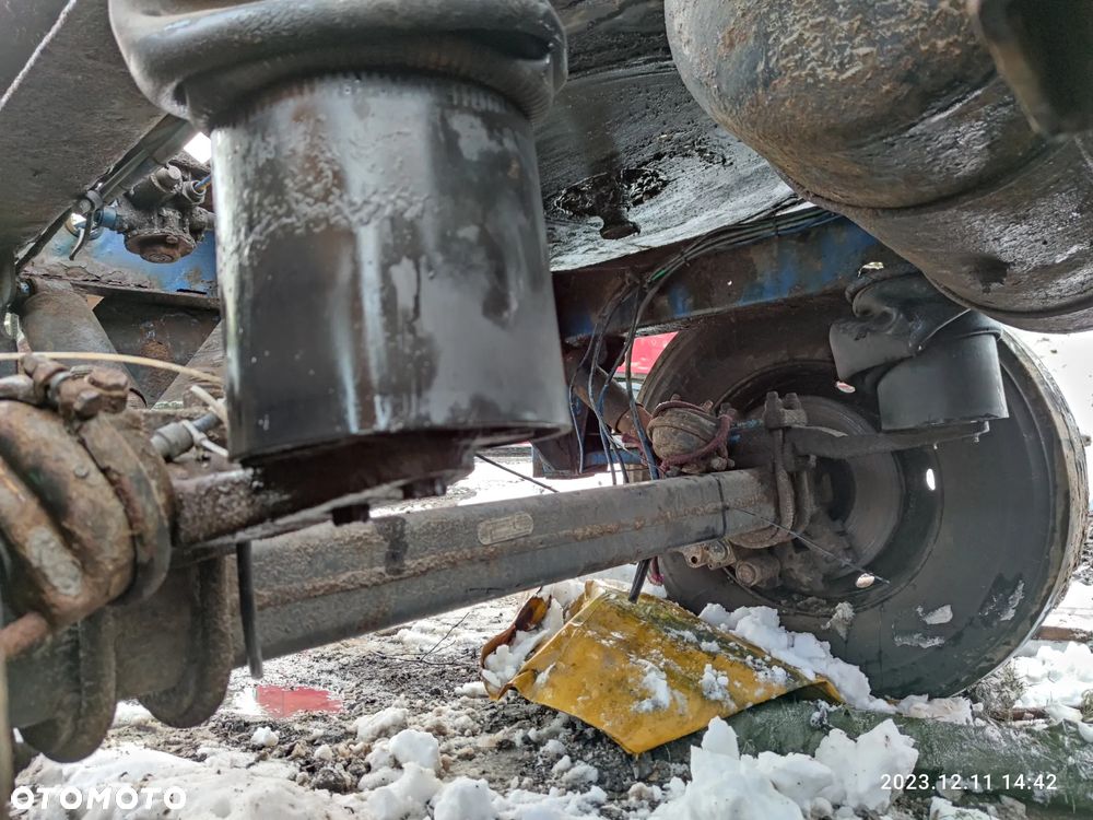 WÓZEK, RAMA Z OSIAMI BPW TARCZA, OŚ, KOMPLETNA - 2