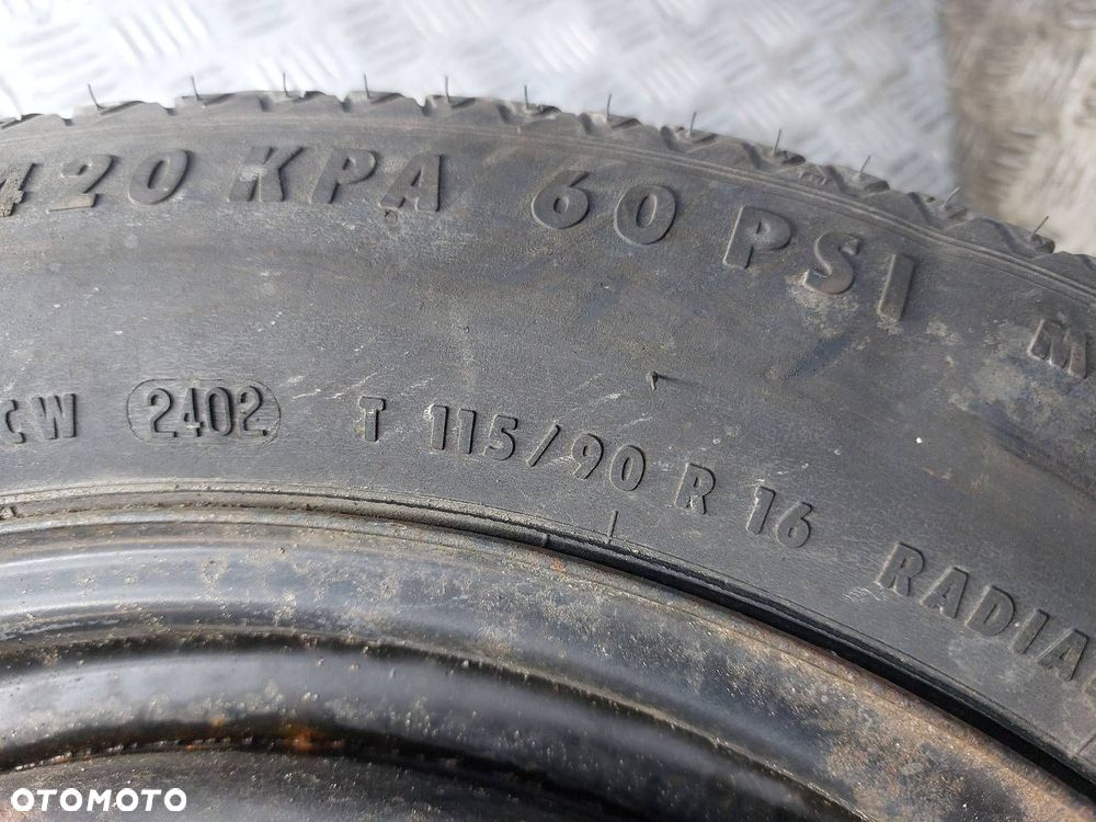 DOJAZDÓWKA 5x120 3Jx16 ET32 FI72,6 115/90R16 BMW E46 COMPACT ID: 238893 - 6