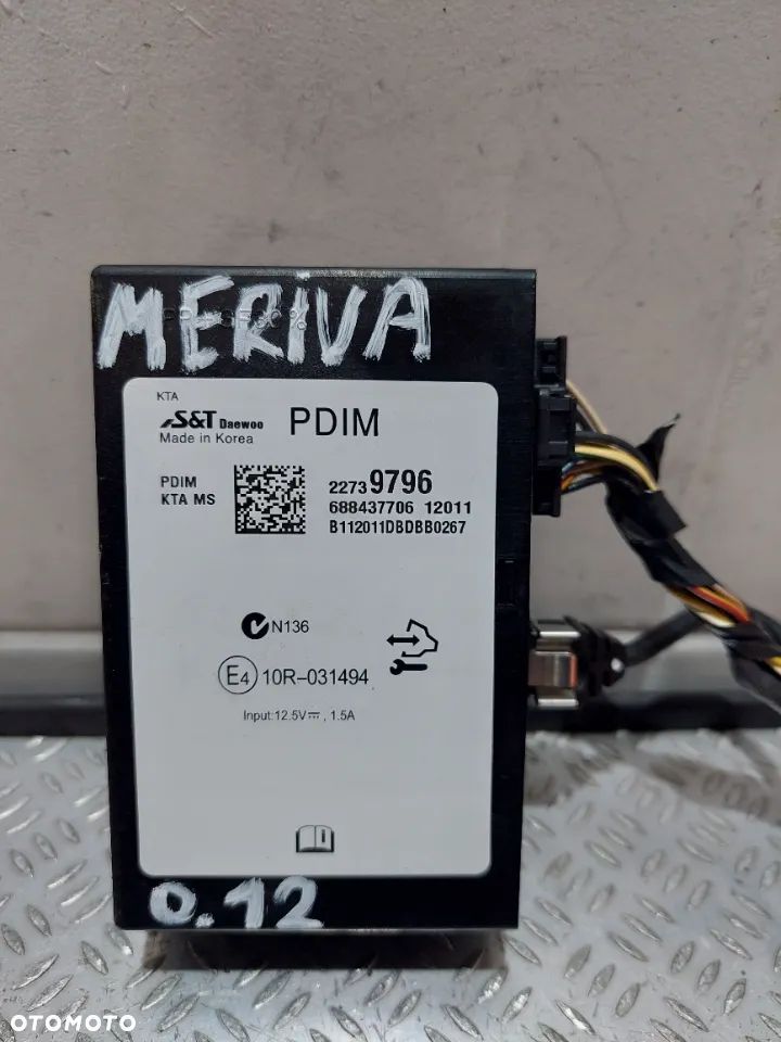 MODUŁ PDIM USB AUX BLUETOOTH NR 22739796 - 1