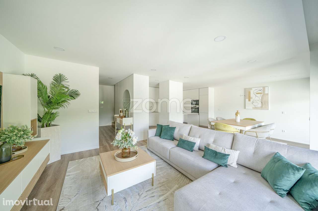 Apartamento T2 duplex novo com elevador e garagem em Ponte de Lima - Grande imagem: 5/48