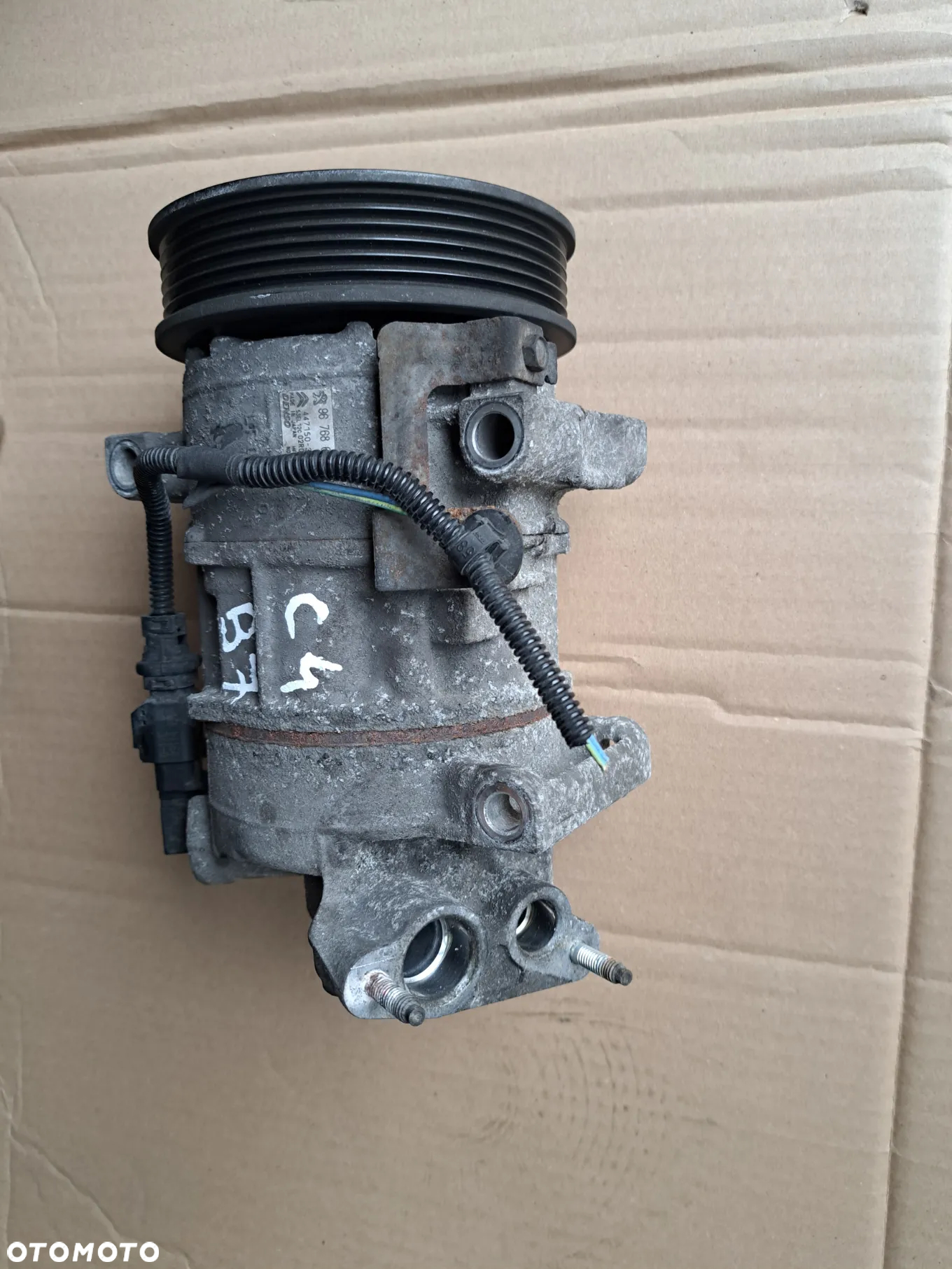 Citroen c4 b7 kompresor klimatyzacji 1.6 e-hdi 9676862380 c4 picasso berlingo partner 208 508 2008 308 - 3