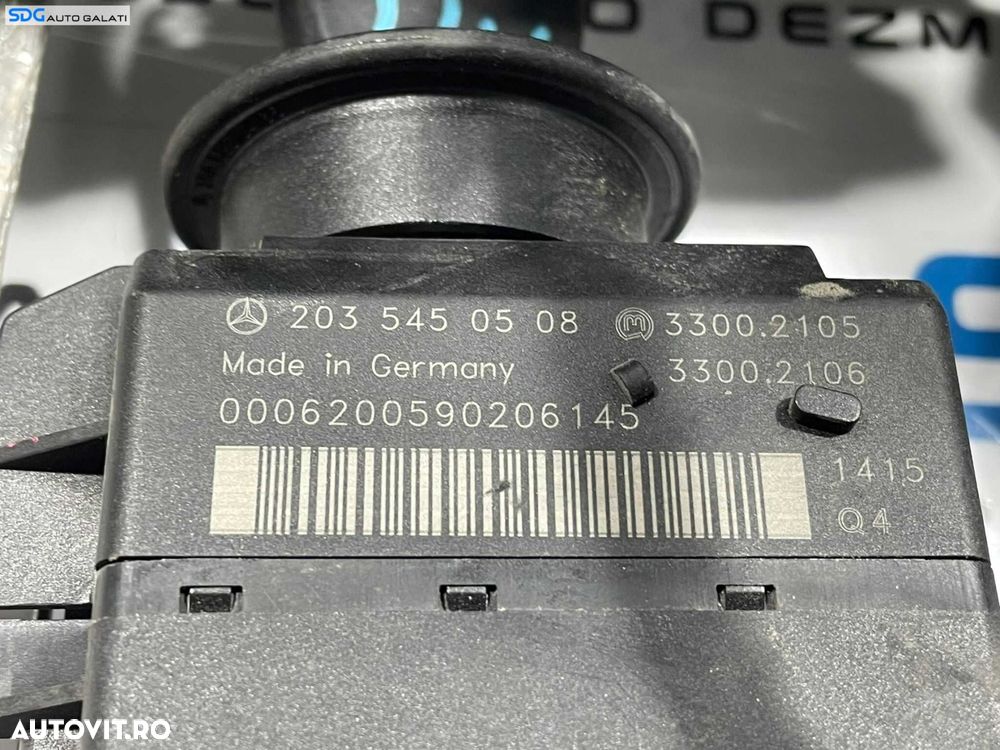 ECU Calculator Motor Ax Blocator Volan Citior Chei Cheie Imobilizator Mercedes Clasa C Class W203 1.8 Kompressor Benzina 2001 - 2007 Cod A1111532979 A2035450508 [L4583] [L4584] - 4