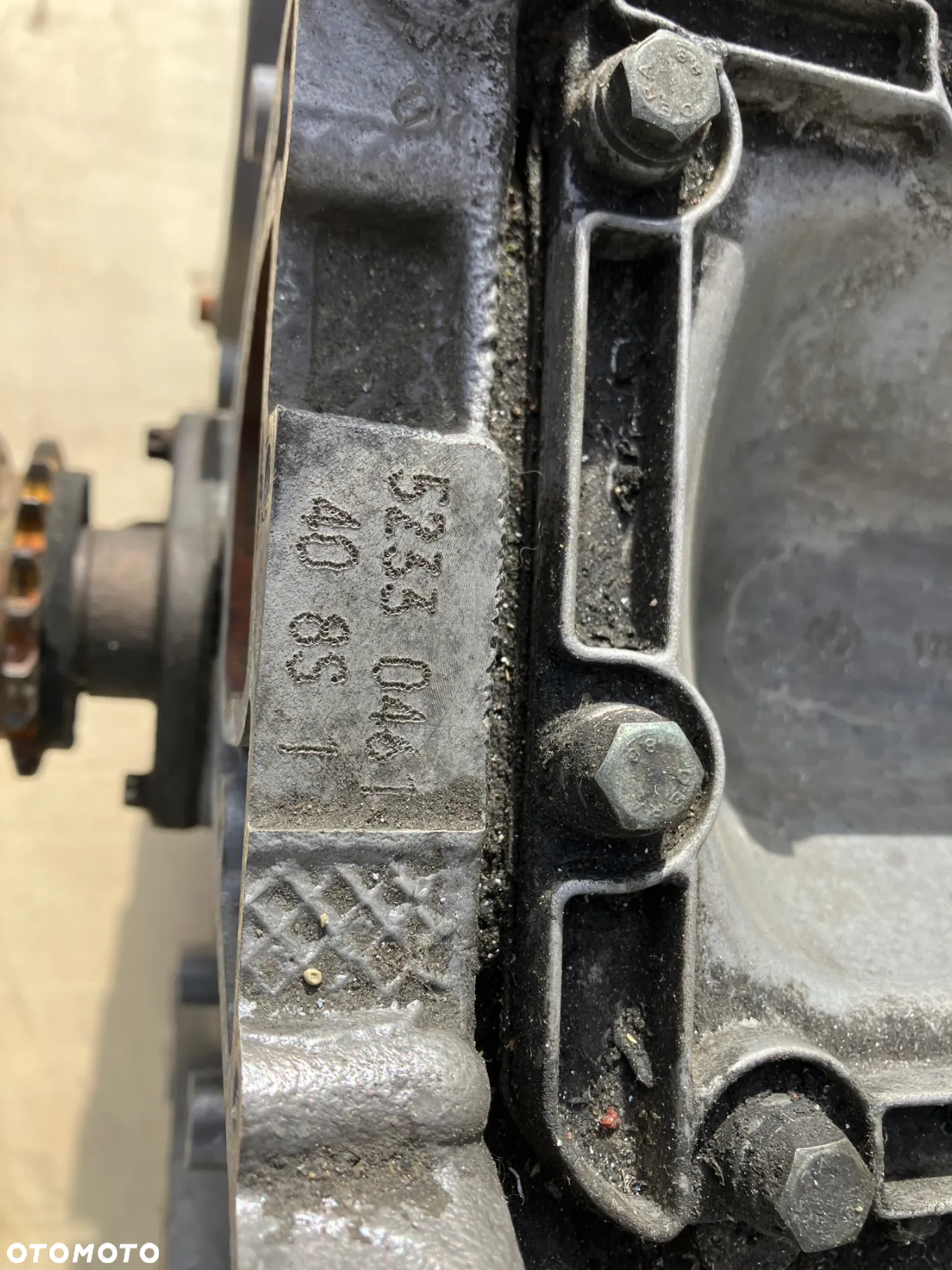 BLOK SILNIK BMW M60B40 4.0 V8 E31 E32 E34 E38 M60 B40 SŁUPEK 1725963 408S1 - 4