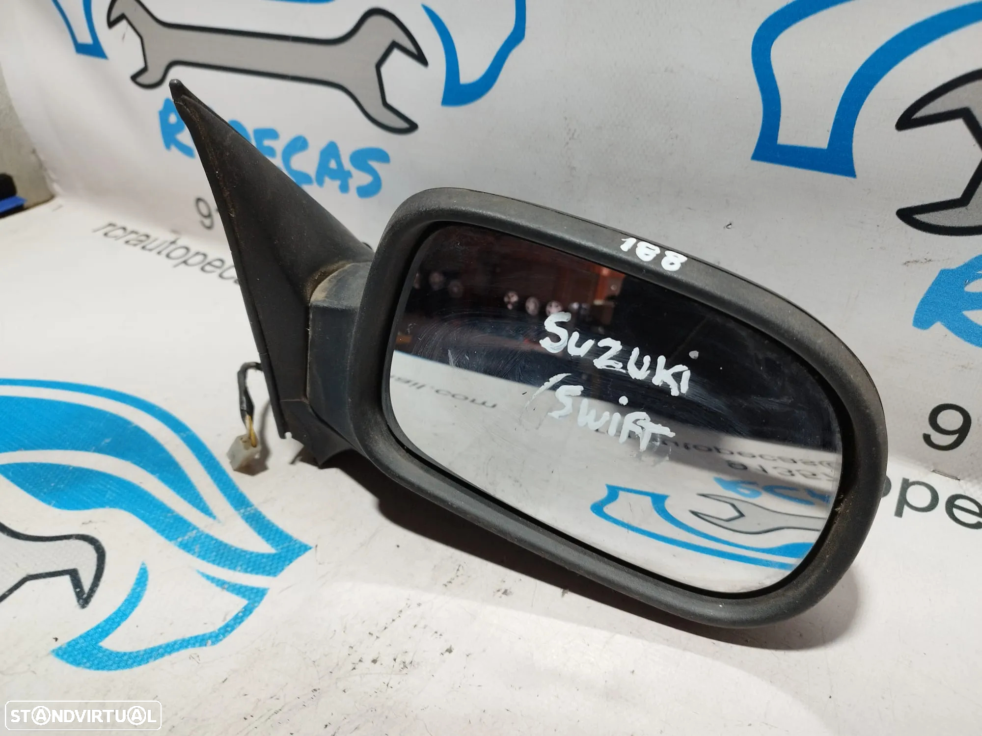ESPELHO RETROVISOR DIREITO SUZUKI SWIFT II 2 MK2 8470160B300CE ELETRICO AQUECIDO ESPELHOS RETROVISORES - 9
