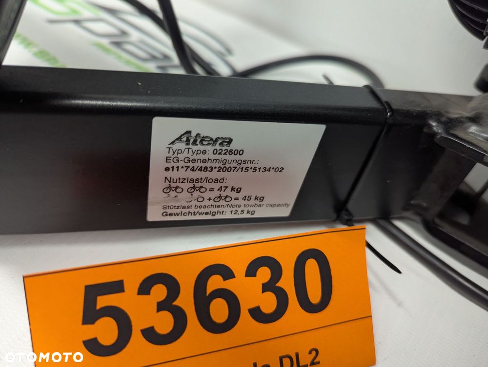 Uchwyt bagażnik rowerowy na hak na 2 rowery Atera Strada DL2 - 7