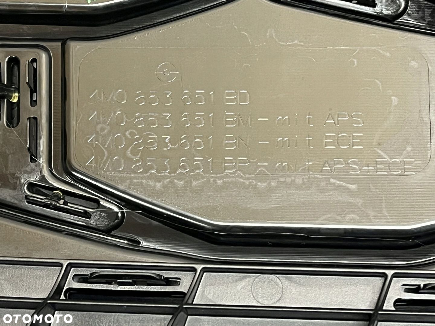 AUDI Q7 S-LINE 2023- 4M0 ATRAPA GRILL 4M0853651BD ORG FV WYS 24H - 14