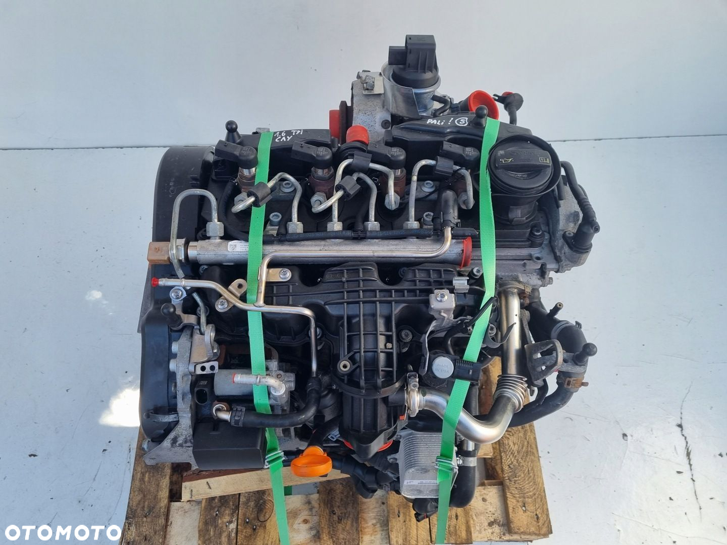SILNIK KOMPLET Audi A3 8V 1.6 TDI 105KM 145tyś pali CAY CAYC - 3