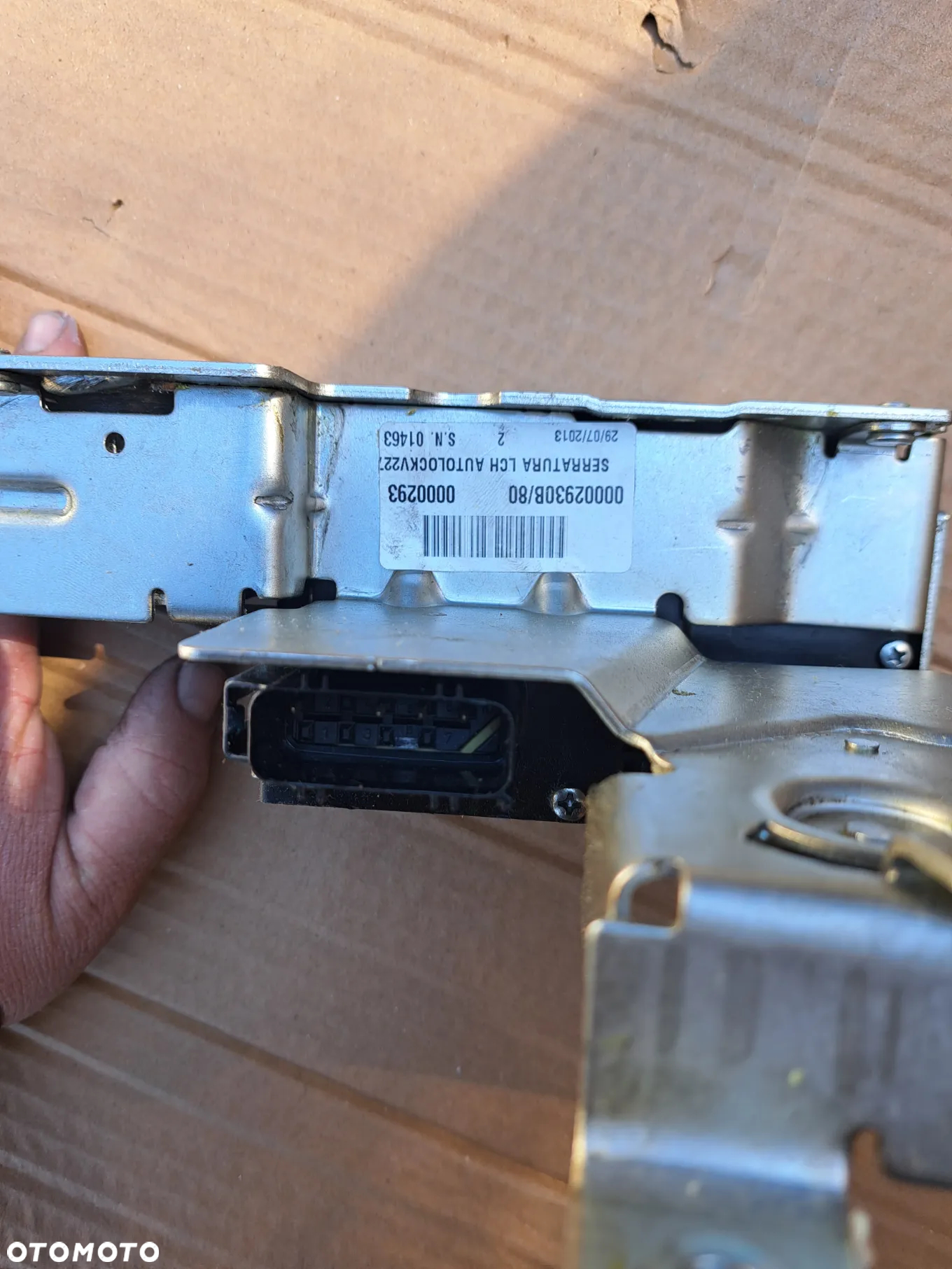 Zamek klapy drzwi tył tylnej Ford Transit Connect I 1373635 2T1V-V43288-AD - 6