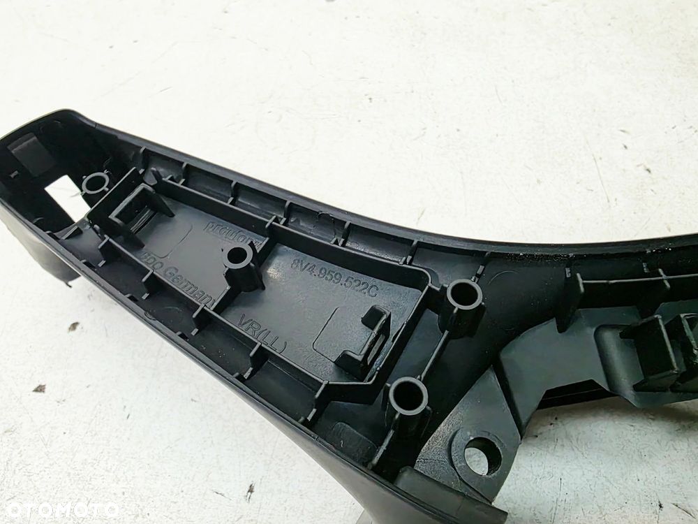 UCHWYT RĄCZKA DRZWI PRAWY PRZÓD AUDI A3 8V SPORTBACK 8V4959522C - 6