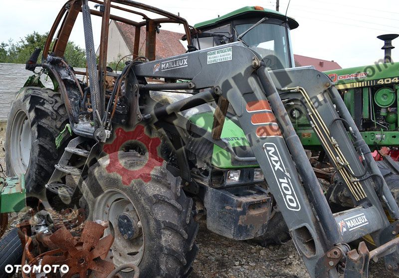 Deutz części używane skrzynia biegów most oś silnik zwolnica kabina koła - 1