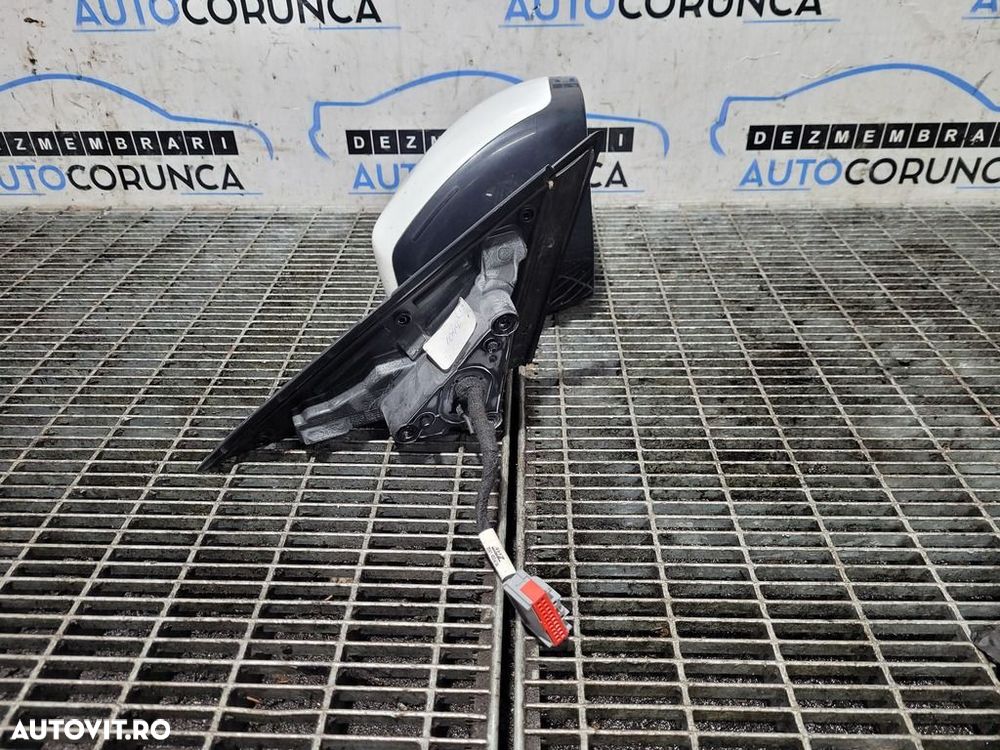 Oglinda dreapta Land Rover Range Rover Evoque Facelift 2012 - 2016 4 Usi ALB (1223) Fara ... - 3