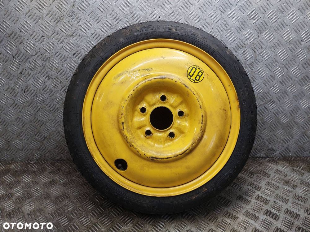KOŁO DOJAZDÓWKA 5x114,3 4Jx16 FI67,1 125/70R16 2006R DUNLOP MAZDA 5 I CR - 1