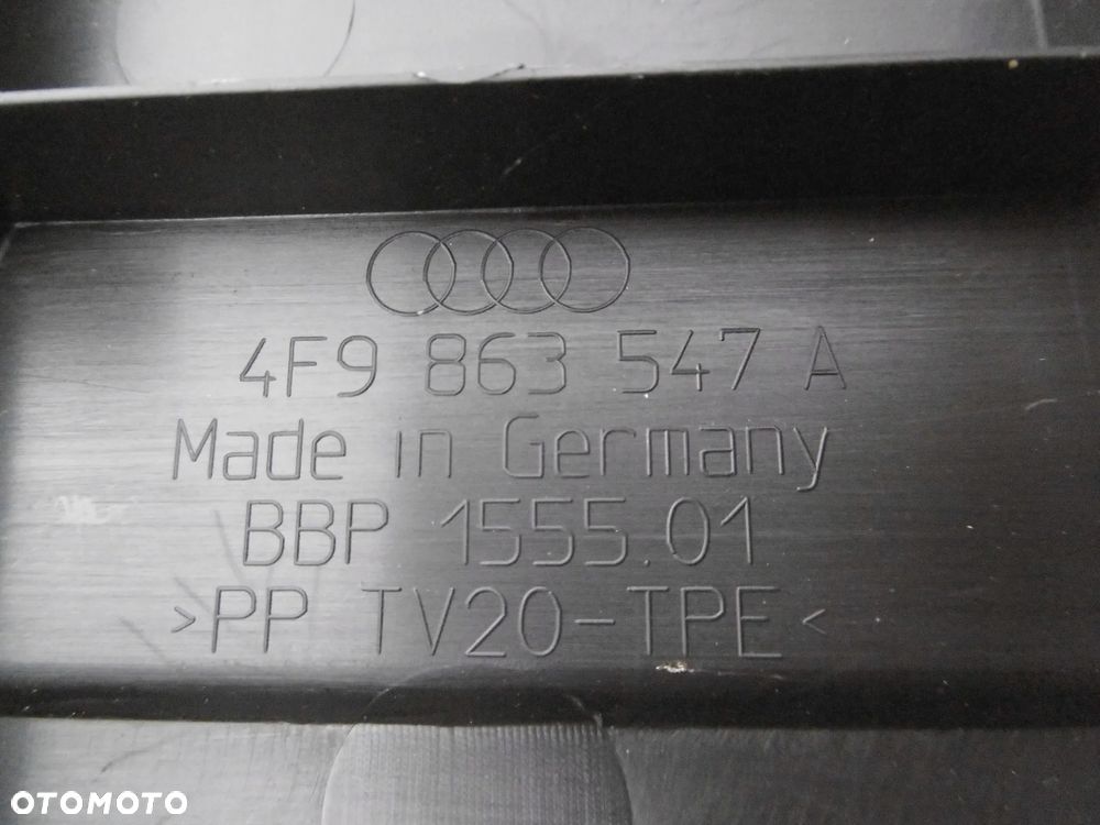 PODŁOGA SZYNA WNĘKA KOŁA WANNA WKŁAD BAGAŻNIKA OSŁONA PASA TYLNEGO BOCZEK LEWY PRAWY AUDI A6 C6 LIFT KOMBI AVANT - 7