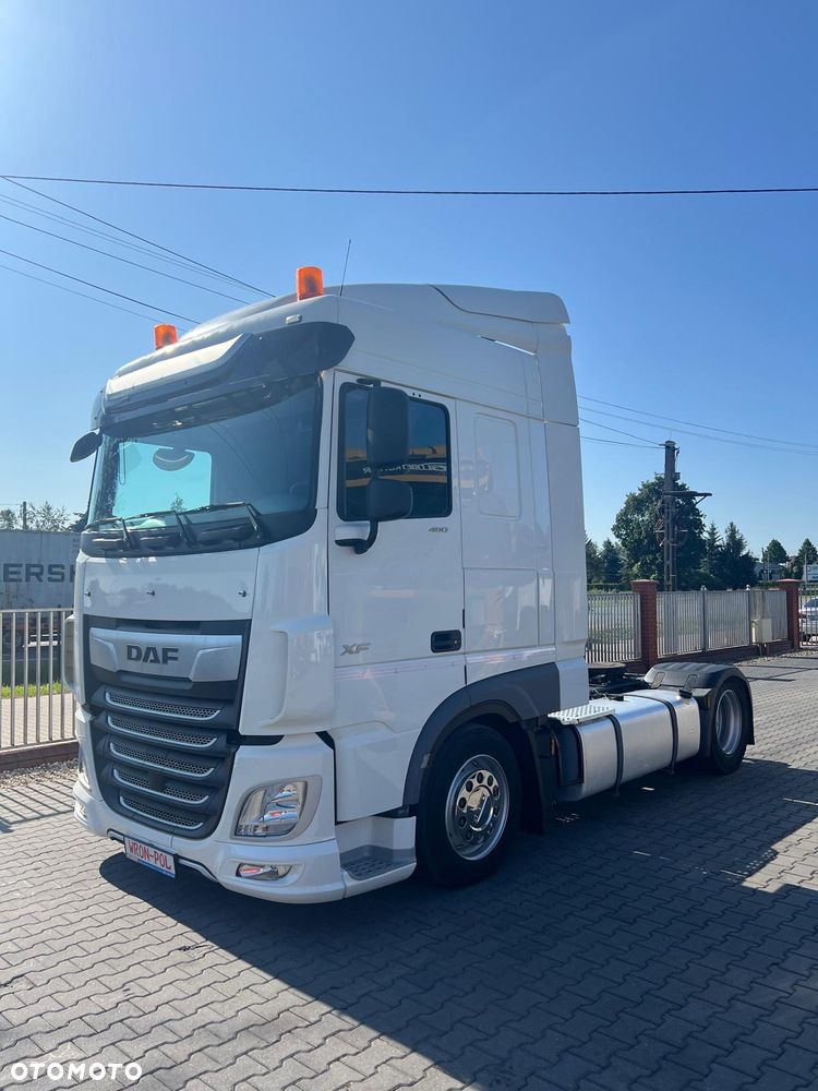 DAF Xf 106.480 low deck mega 2019 mały przebieg klima postojowa serwis wron-pol