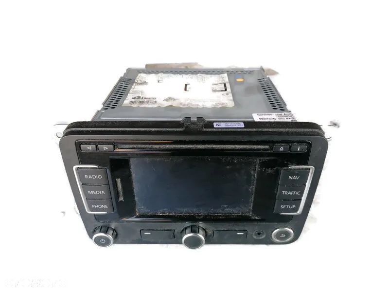 SEAT ALTEA XL 12r NAWIGACJA NAVI RADIO CD RADIODTWARZACZ 5P0035191G - 1