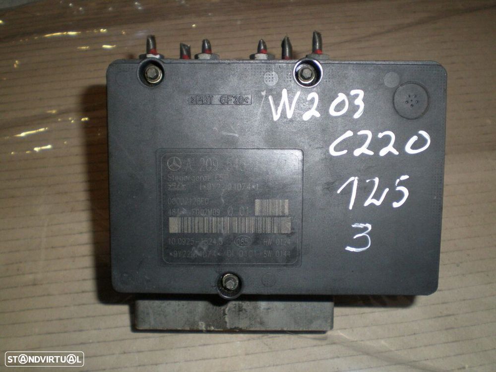Abs A2095451432 A0044315412Q01 MERCEDES W203 MERCEDES W203 2002 C220CDI 143CV 5P CINZA - 3