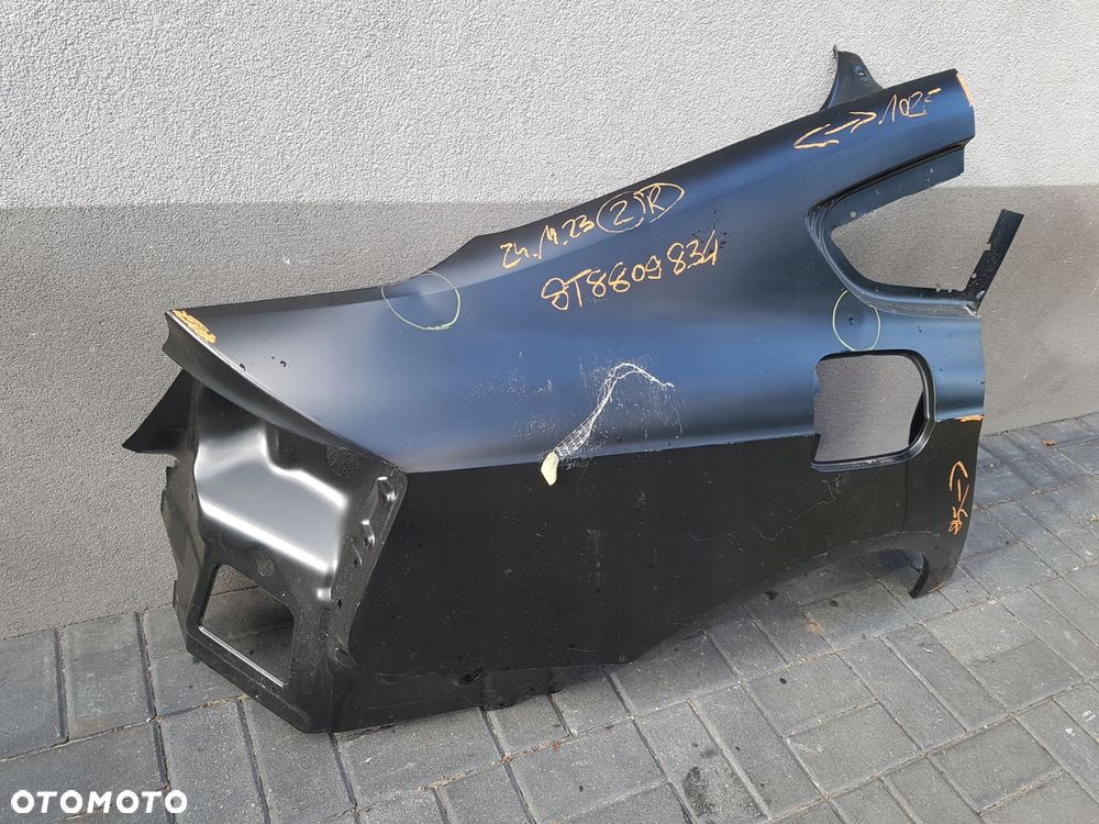 audi a5 08-17 sportback błotnik poszycie błotnika prawy tył bok 8t8809834 - 2