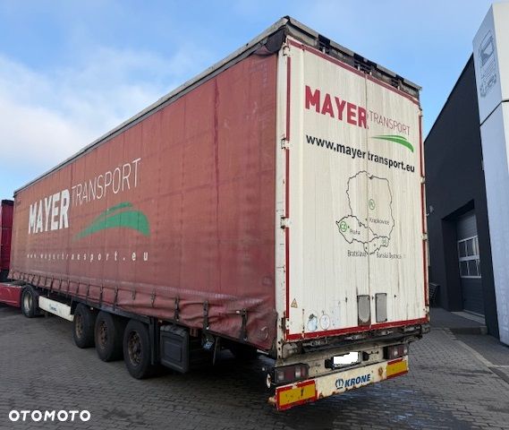 Krone SD Naczepa Ciężarowa MEGA OSIE BPW, PODNOSZONA OŚ, PODNOSZONY DACH - 7