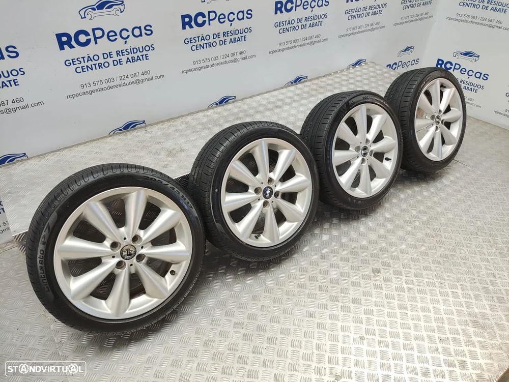 Conjunto jantes 17 R121 Mini Cooper S One D R56 7J ET48 4x100 - 6