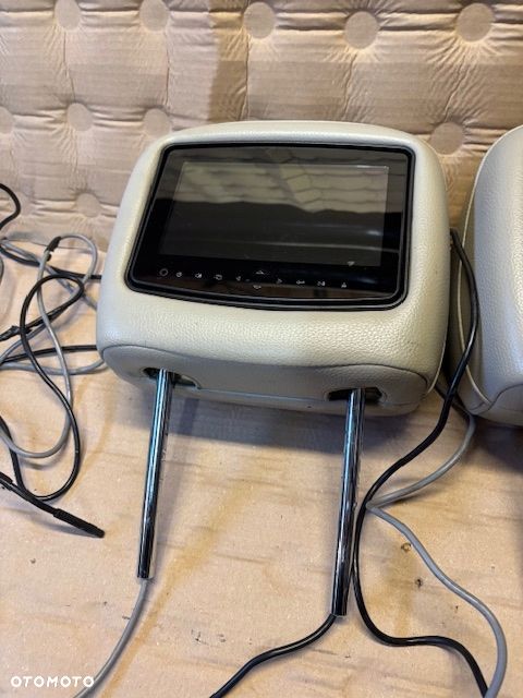 ekrany w zagłówkach honda cr-v iv dvd beżowa skóra telewizory zagłówki - 4