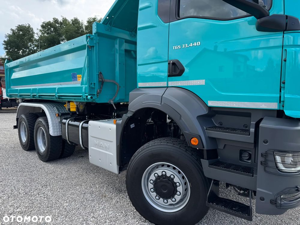 MAN TGS 33.440, 6x6, MEILLER KIPPER - BORDMATIC - 6